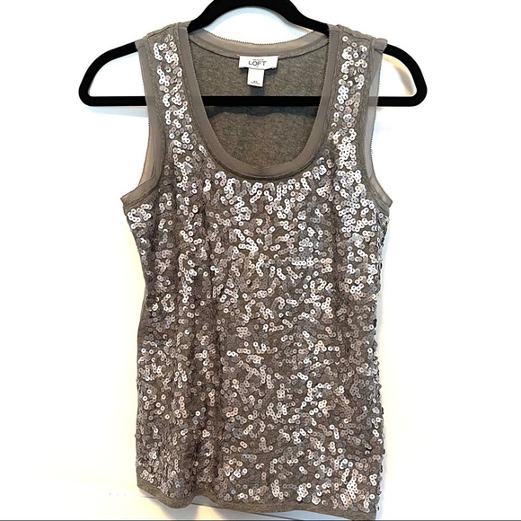 Sequin tank top - Picture 1 of 4